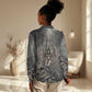 Nephthys Women Casual Shirt Mistress of the House Egyptian Goddess Wings