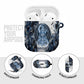 Nephthys Egyptian AirPods Case The Dark Sister Falcon Wings Moon Veil