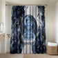 Nephthys Egyptian Bathroom Set The Dark Sister Falcon Wings Moon Veil
