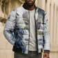 Nephthys Egyptian Bomber Puffer Jacket The Dark Sister Falcon Wings Moon Veil