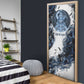Nephthys Egyptian Door Cover The Dark Sister Falcon Wings Moon Veil