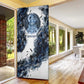 Nephthys Egyptian Door Cover The Dark Sister Falcon Wings Moon Veil
