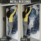 Nephthys Egyptian Door Cover The Dark Sister Falcon Wings Moon Veil