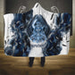 Nephthys Egyptian Hooded Blanket The Dark Sister Falcon Wings Moon Veil