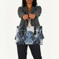 Nephthys Egyptian Leather Bag The Dark Sister Falcon Wings Moon Veil