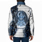 Nephthys Egyptian Padded Jacket The Dark Sister Falcon Wings Moon Veil
