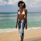 Nephthys Egyptian Sarong The Dark Sister Falcon Wings Moon Veil