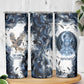 Nephthys Egyptian Skinny Tumbler The Dark Sister Falcon Wings Moon Veil