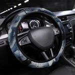 Nephthys Egyptian Steering Wheel Cover The Dark Sister Falcon Wings Moon Veil