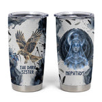 Nephthys Egyptian Tumbler Cup The Dark Sister Falcon Wings Moon Veil