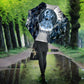 Nephthys Egyptian Umbrella The Dark Sister Falcon Wings Moon Veil