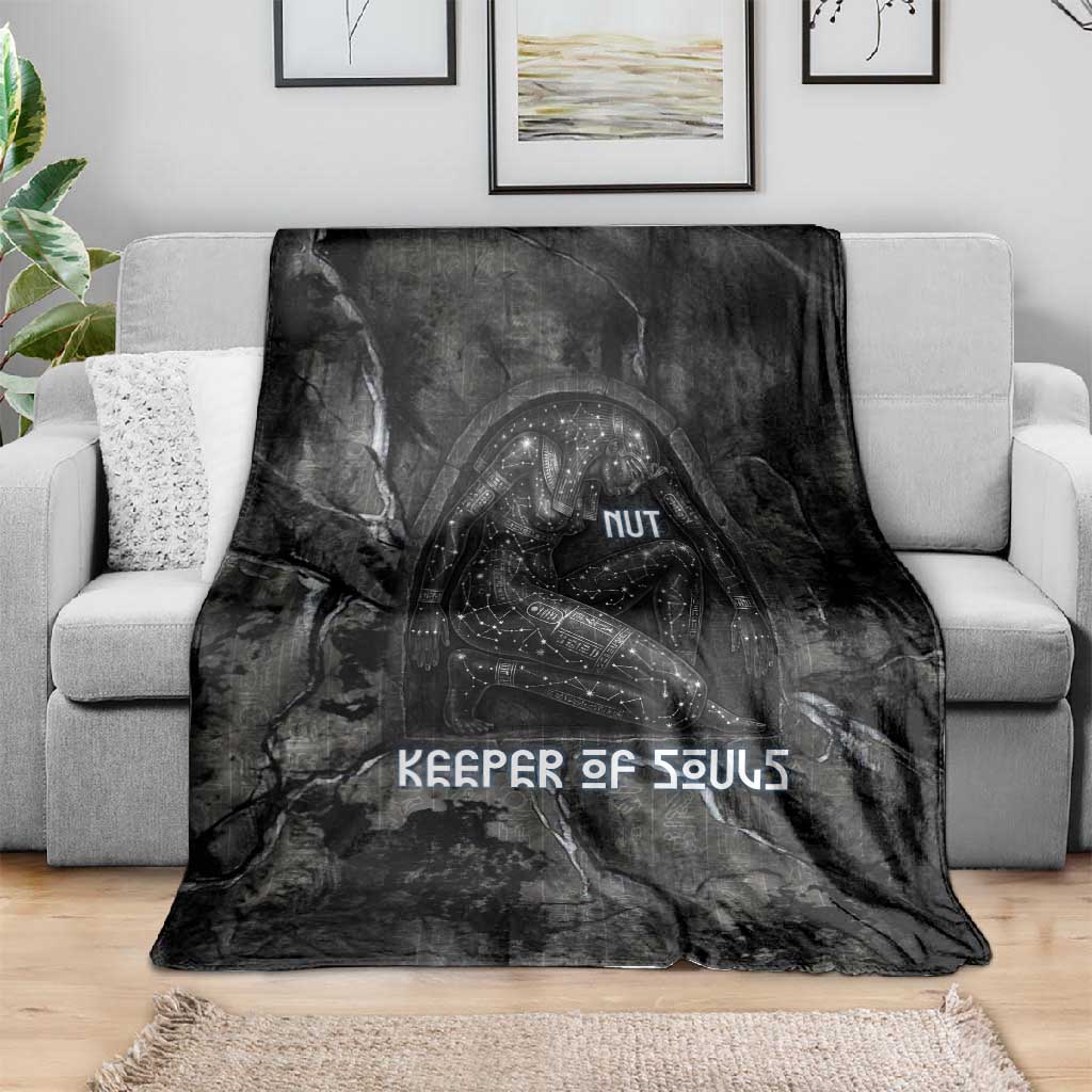 Nut Blanket Egyptian Keeper of Souls Celestial Stairway Ascension Path Cosmic Goddess of the Night Sky