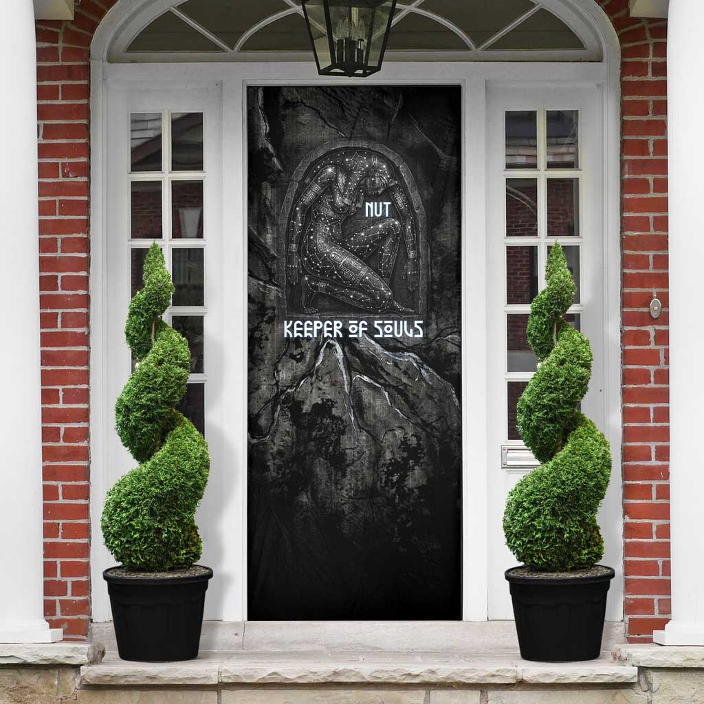 Nut Door Cover Egyptian Keeper of Souls Celestial Stairway Ascension Path Cosmic Goddess of the Night Sky