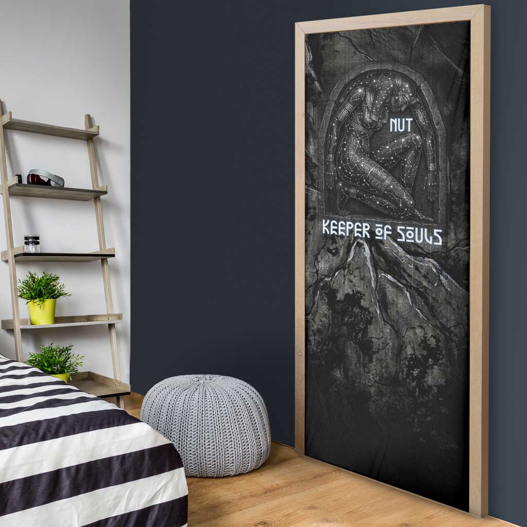 Nut Door Cover Egyptian Keeper of Souls Celestial Stairway Ascension Path Cosmic Goddess of the Night Sky