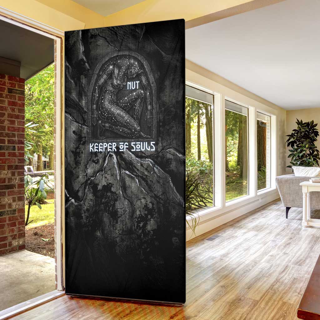 Nut Door Cover Egyptian Keeper of Souls Celestial Stairway Ascension Path Cosmic Goddess of the Night Sky