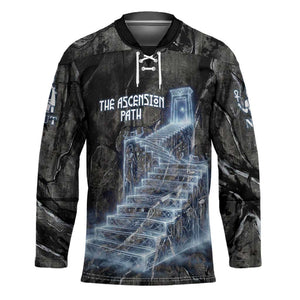 Nut Hockey Jersey Egyptian Keeper of Souls Celestial Stairway Ascension Path Cosmic Goddess of the Night Sky