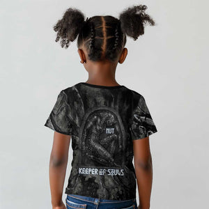 Nut Kid T shirt Egyptian Keeper of Souls Celestial Stairway Ascension Path Cosmic Goddess of the Night Sky