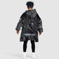 Nut Kid Wearable Blanket Hoodie Egyptian Keeper of Souls Celestial Stairway Ascension Path Cosmic Goddess of the Night Sky