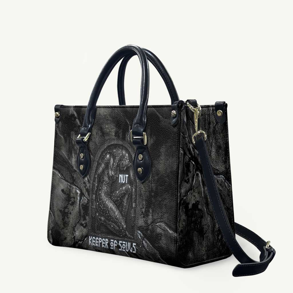Nut Leather Bag Egyptian Keeper of Souls Celestial Stairway Ascension Path Cosmic Goddess of the Night Sky
