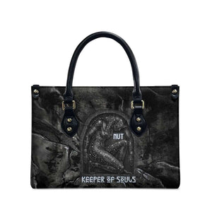 Nut Leather Bag Egyptian Keeper of Souls Celestial Stairway Ascension Path Cosmic Goddess of the Night Sky