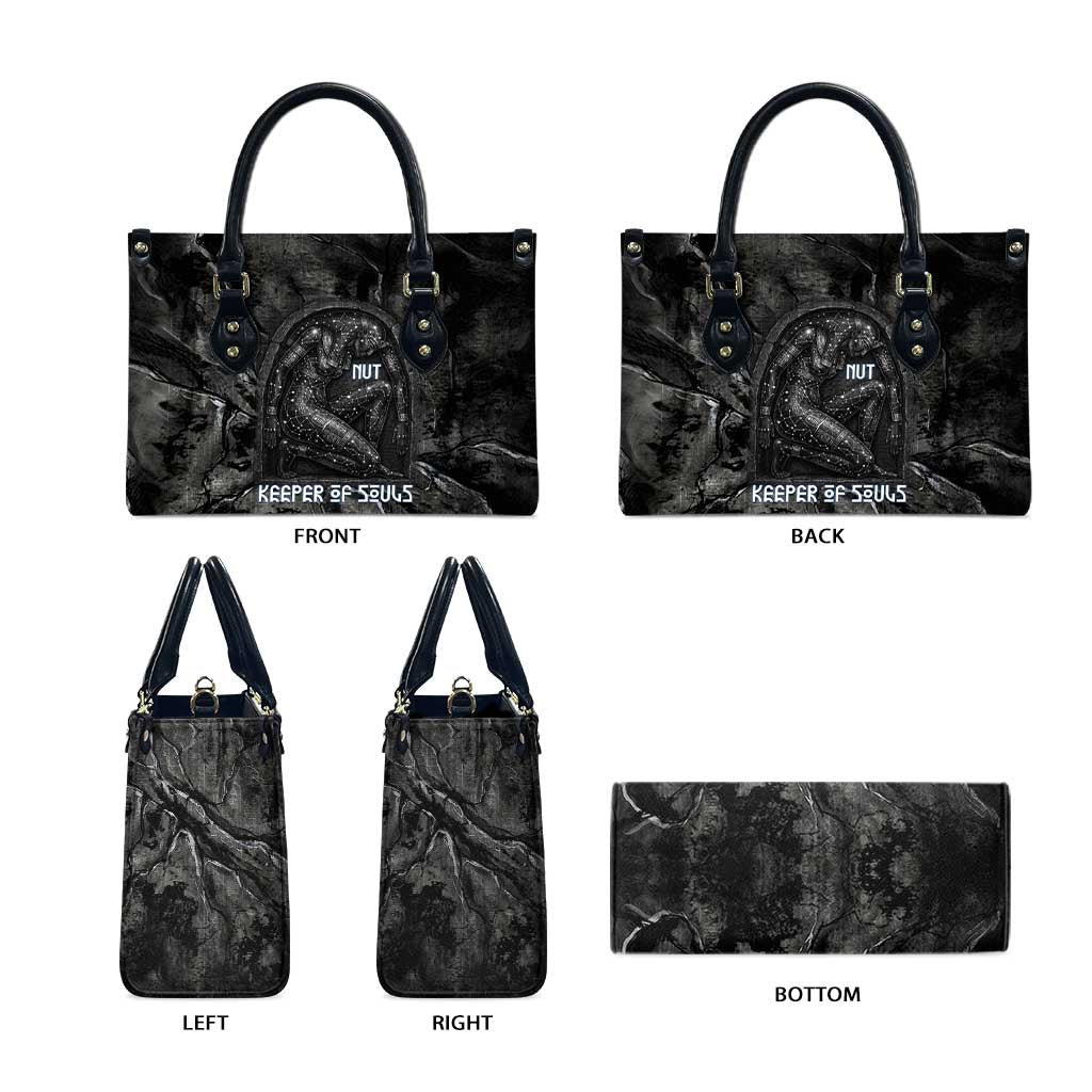 Nut Leather Bag Egyptian Keeper of Souls Celestial Stairway Ascension Path Cosmic Goddess of the Night Sky