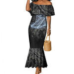 Nut Mermaid Dress Egyptian Keeper of Souls Celestial Stairway Ascension Path Cosmic Goddess of the Night Sky