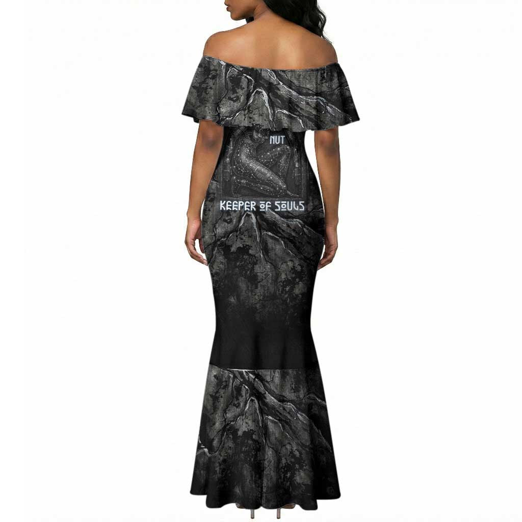 Nut Mermaid Dress Egyptian Keeper of Souls Celestial Stairway Ascension Path Cosmic Goddess of the Night Sky