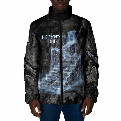 Nut Padded Jacket Egyptian Keeper of Souls Celestial Stairway Ascension Path Cosmic Goddess of the Night Sky