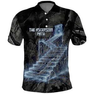 Nut Polo Shirt Egyptian Keeper of Souls Celestial Stairway Ascension Path Cosmic Goddess of the Night Sky