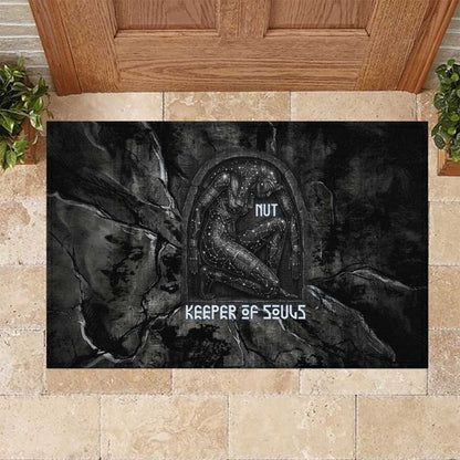 Nut Rubber Doormat Egyptian Keeper of Souls Celestial Stairway Ascension Path Cosmic Goddess of the Night Sky