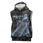 Nut Sleeveless Hoodie Egyptian Keeper of Souls Celestial Stairway Ascension Path Cosmic Goddess of the Night Sky