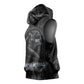 Nut Sleeveless Hoodie Egyptian Keeper of Souls Celestial Stairway Ascension Path Cosmic Goddess of the Night Sky