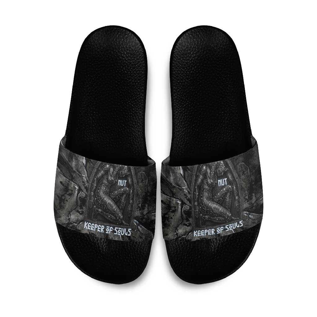 Nut Slide Sandals Egyptian Keeper of Souls Celestial Stairway Ascension Path Cosmic Goddess of the Night Sky