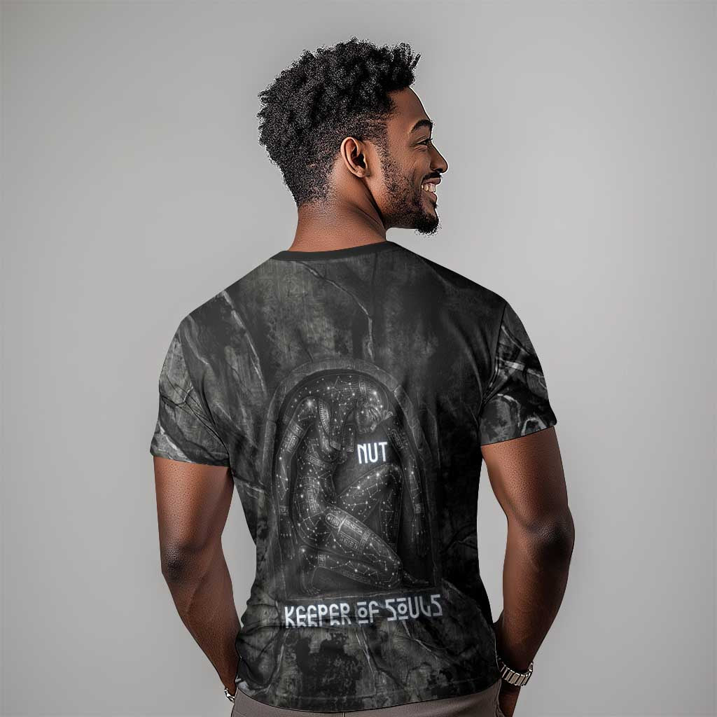 Nut T shirt Egyptian Keeper of Souls Celestial Stairway Ascension Path Cosmic Goddess of the Night Sky