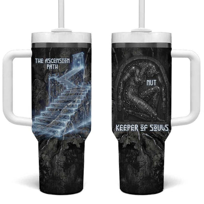 Nut Tumbler With Handle Egyptian Keeper of Souls Celestial Stairway Ascension Path Cosmic Goddess of the Night Sky