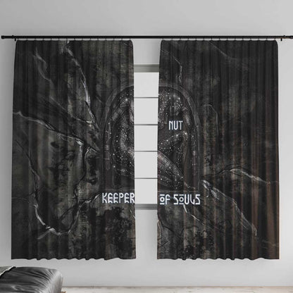 Nut Window Curtain Egyptian Keeper of Souls Celestial Stairway Ascension Path Cosmic Goddess of the Night Sky