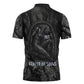 Nut Zipper Polo Shirt Egyptian Keeper of Souls Celestial Stairway Ascension Path Cosmic Goddess of the Night Sky