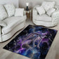 Nut Egyptian Area Rug She Who Bore the Gods Galactic Vessel Cosmic Goddess Star Map