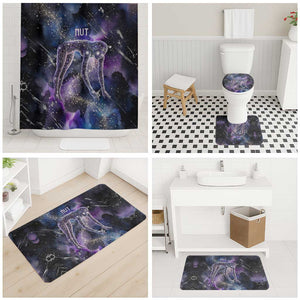 Nut Egyptian Bathroom Set She Who Bore the Gods Galactic Vessel Cosmic Goddess Star Map