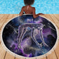Nut Egyptian Beach Blanket She Who Bore the Gods Galactic Vessel Cosmic Goddess Star Map