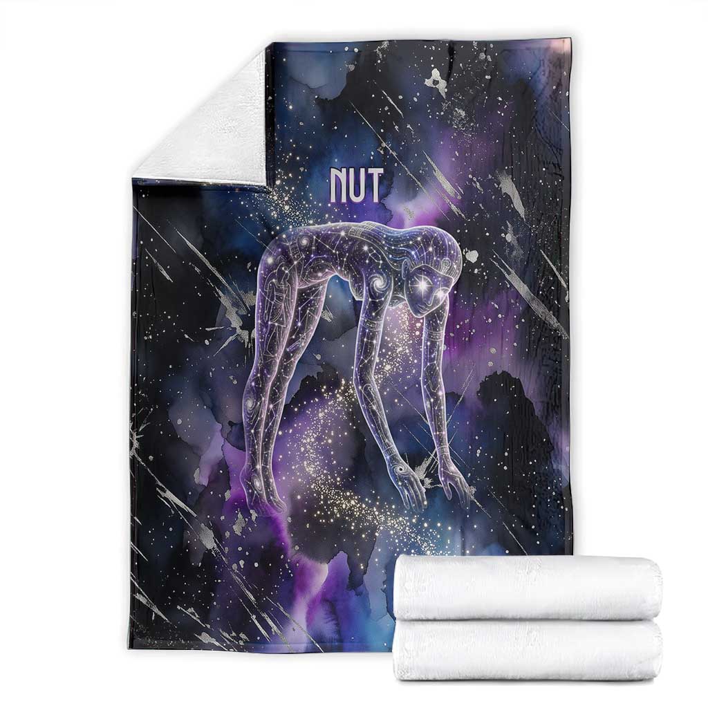 Nut Egyptian Blanket She Who Bore the Gods Galactic Vessel Cosmic Goddess Star Map