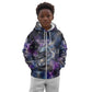 Nut Egyptian Kid Hoodie She Who Bore the Gods Galactic Vessel Cosmic Goddess Star Map