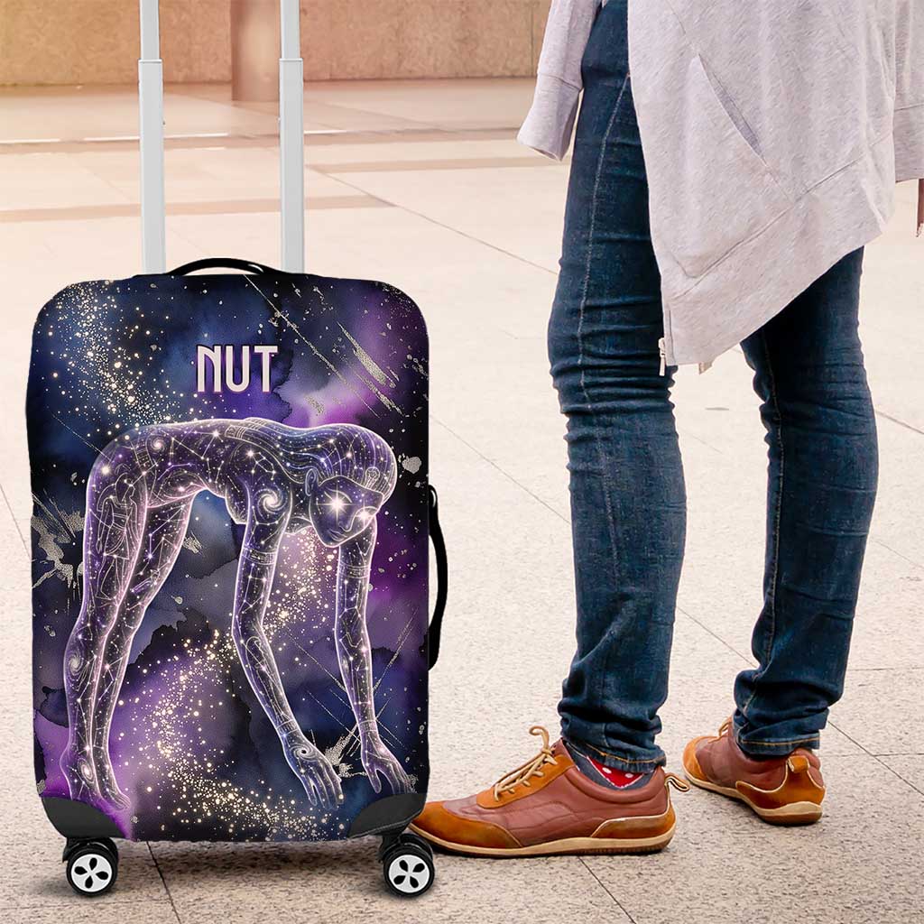 Nut Egyptian Luggage Cover She Who Bore the Gods Galactic Vessel Cosmic Goddess Star Map