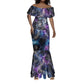 Nut Egyptian Mermaid Dress She Who Bore the Gods Galactic Vessel Cosmic Goddess Star Map