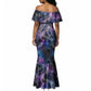 Nut Egyptian Mermaid Dress She Who Bore the Gods Galactic Vessel Cosmic Goddess Star Map
