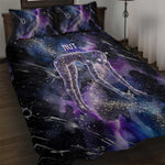 Nut Egyptian Quilt Bed Set She Who Bore the Gods Galactic Vessel Cosmic Goddess Star Map