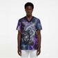 Nut Egyptian Scrub Top She Who Bore the Gods Galactic Vessel Cosmic Goddess Star Map