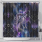 Nut Egyptian Shower Curtain She Who Bore the Gods Galactic Vessel Cosmic Goddess Star Map