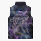 Nut Egyptian Sleeveless Puffer Jacket She Who Bore the Gods Galactic Vessel Cosmic Goddess Star Map