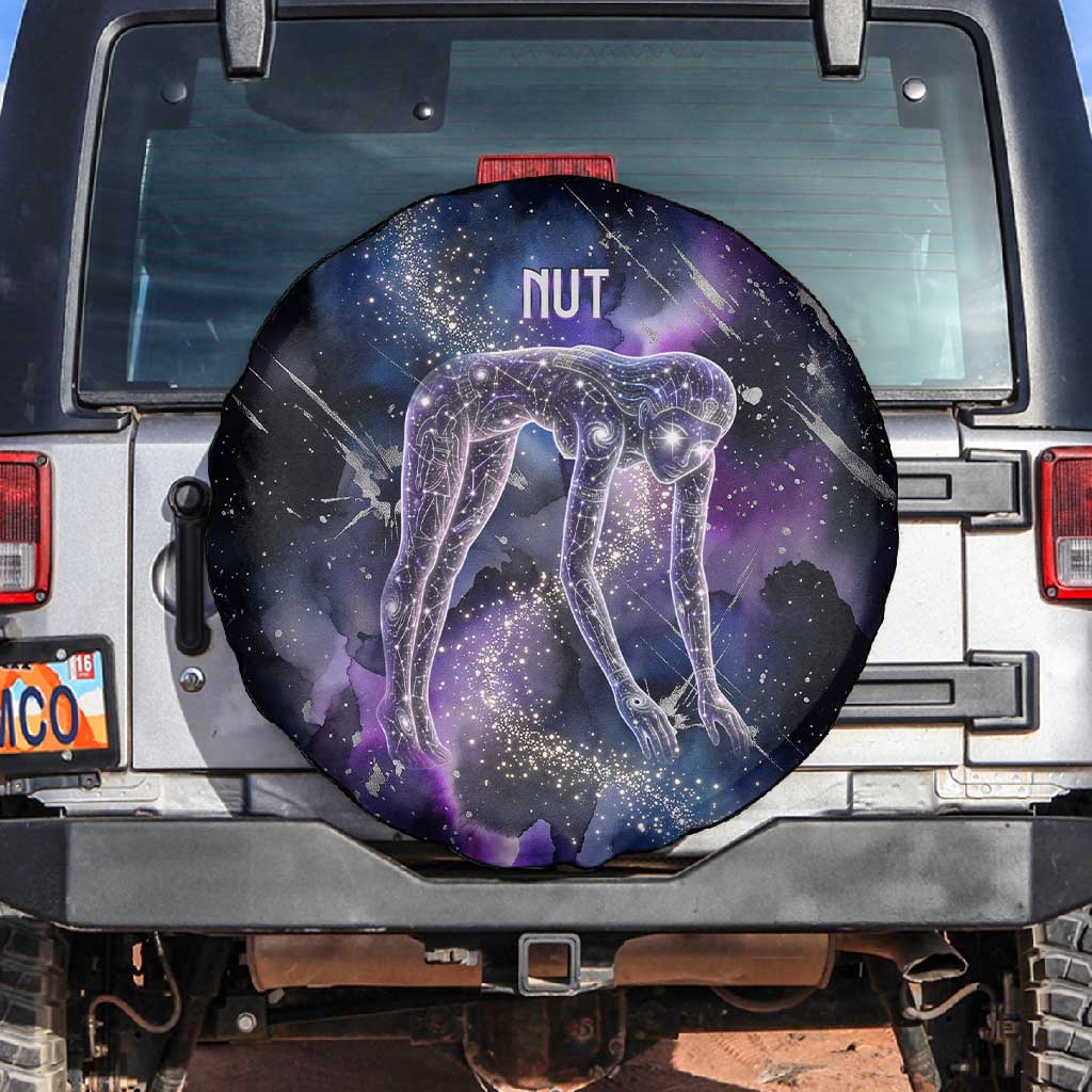 Nut Egyptian Spare Tire Cover She Who Bore the Gods Galactic Vessel Cosmic Goddess Star Map